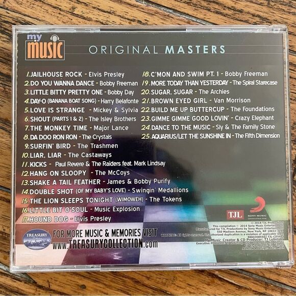 3 for $15 || My Music Original Masters 50s & 60s Party Songs Volume 4 - Picture 6 of 6